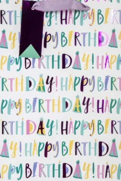 Gavepose stor Happy Birthday