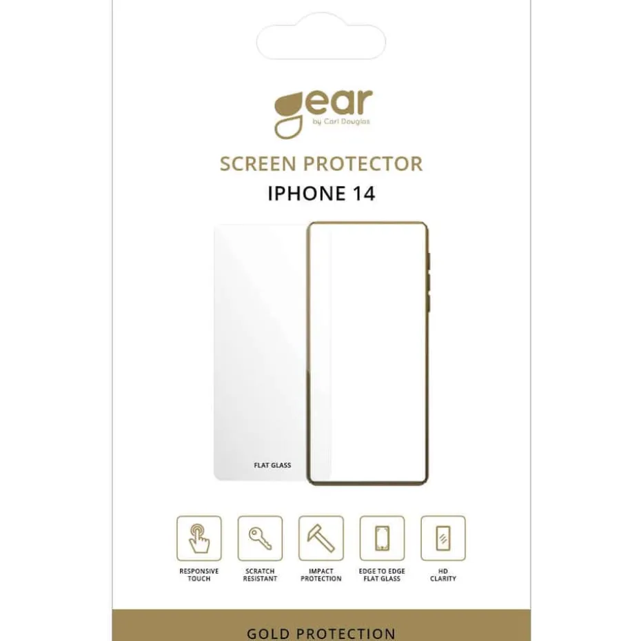 Gear skjermbeskyttelse til iPhone 14