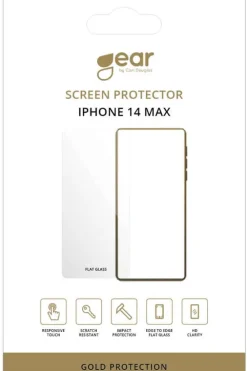 Gear skjermbeskyttelse til iPhone 14 MAX Plus