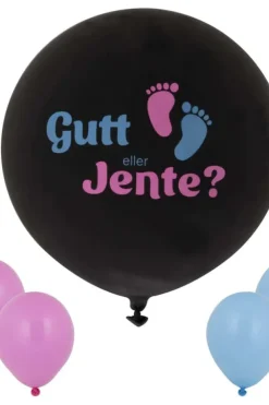 Gender reveal ballongsett