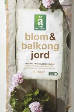Äglamark blomster og balkong plantejord