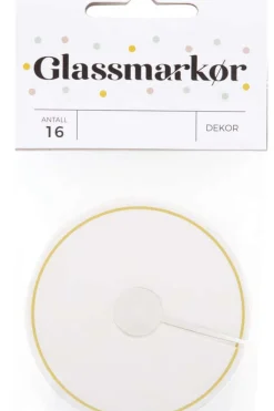 Glassmarkør 16pk