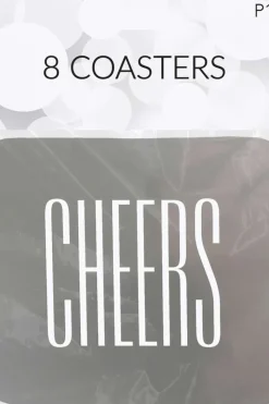 Glassunderlag Cheers 8pk