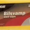 Grade bilsvamp med såpe 10-pk