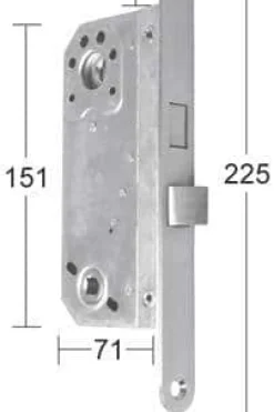 Habo 6565 låskasse
