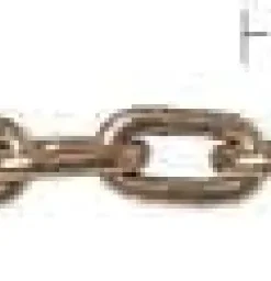 Habo kjetting 4 mm kort lenke