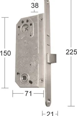 Habo 68765 låskasse
