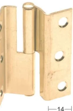 Habo Overfallshengsel 5006 Venstre 2 stk.