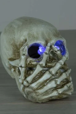 Halloween hodeskall - Ikke snakke