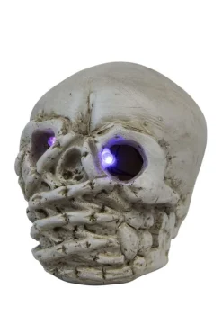 Halloween hodeskall - Ikke snakke