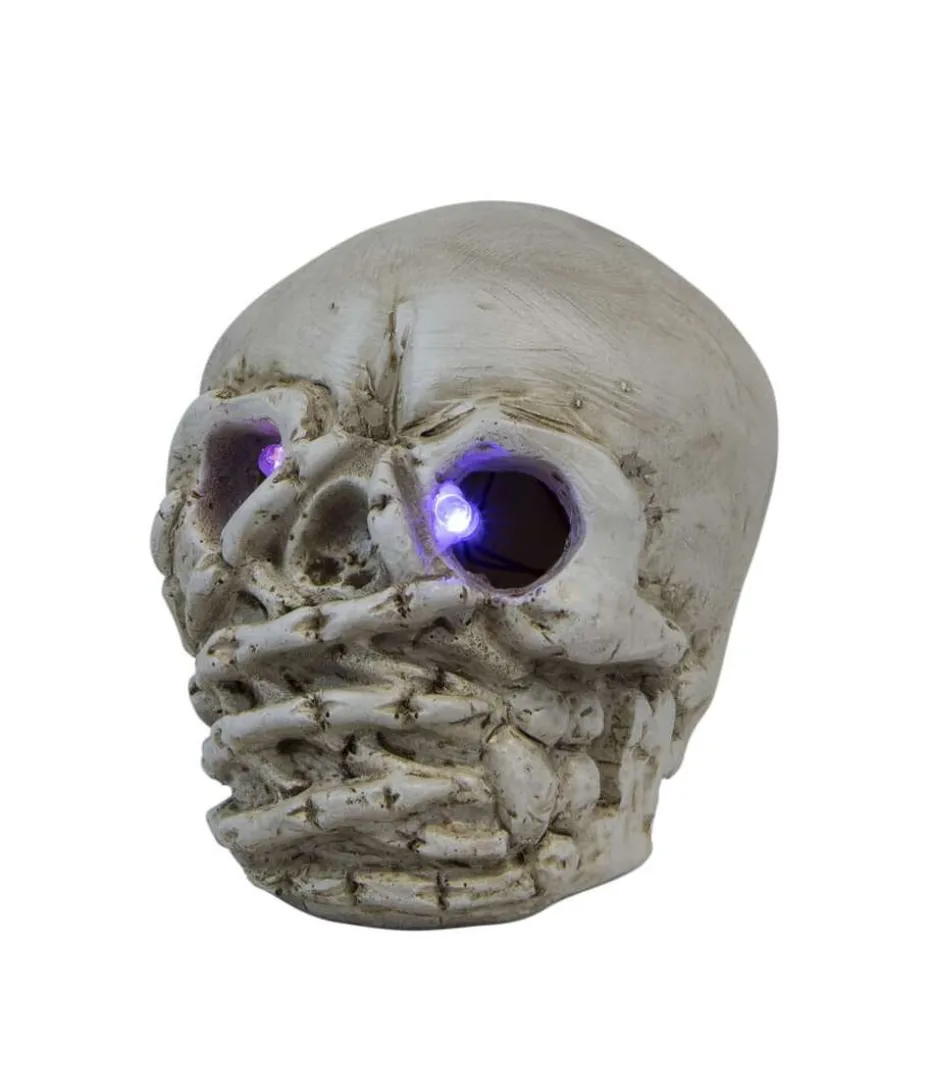 Halloween hodeskall - Ikke snakke