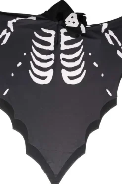 Halloween skjelettkappe