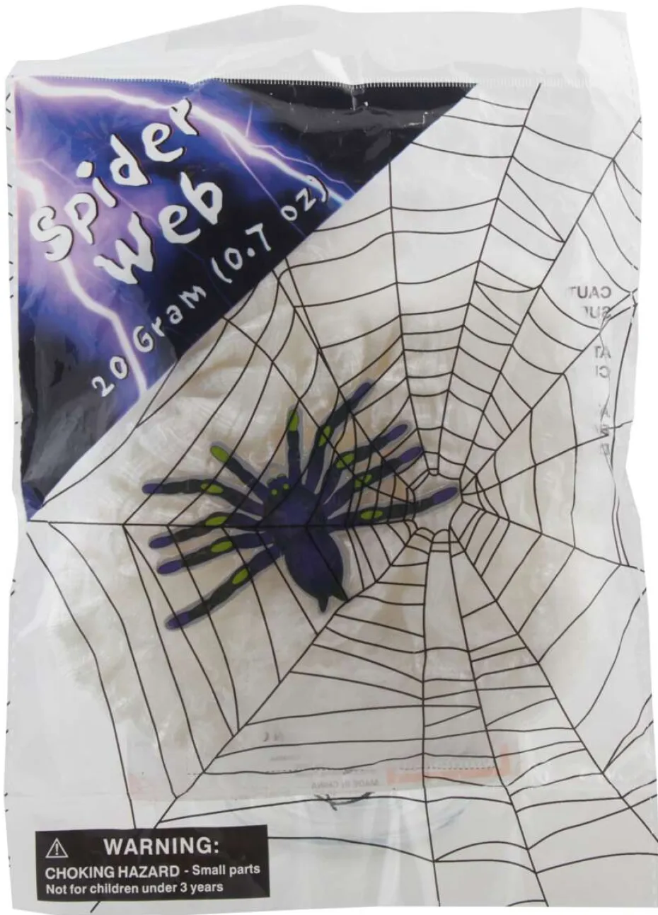 Halloween spindelvev