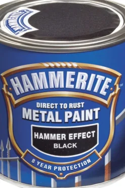Hammerite effect finish