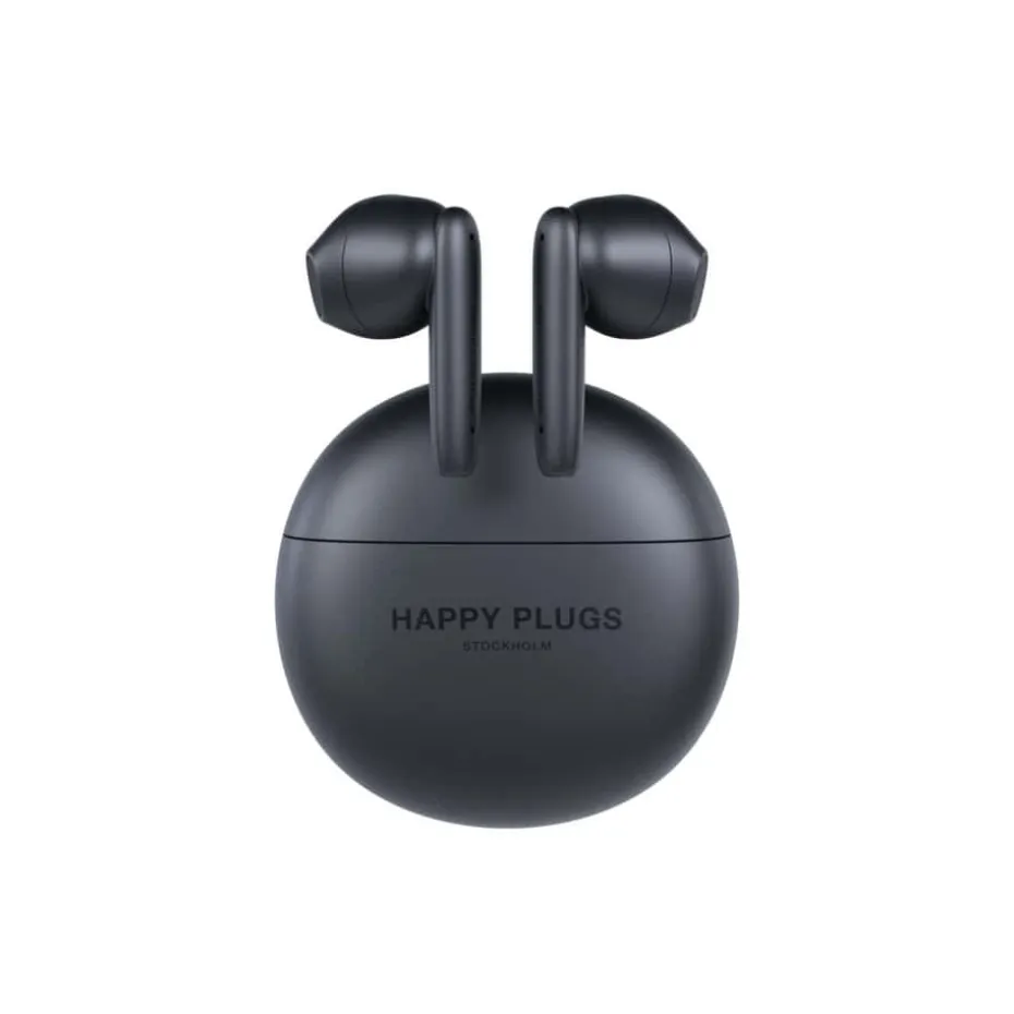 Happy Plugs Joy Lite In-Ear True-Wireless Black ørepropper