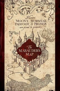 Harry Potter™ The Marauders Map plakat
