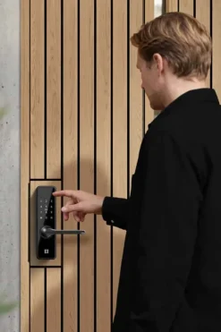 Heimgard Entry Lock Black dørlås