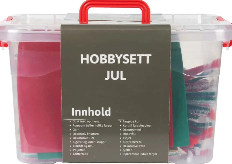 Hobbysett jul