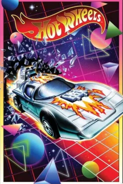 Hot Wheels® Retro Blast plakat