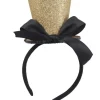 Hårbøyle med glitterhatt