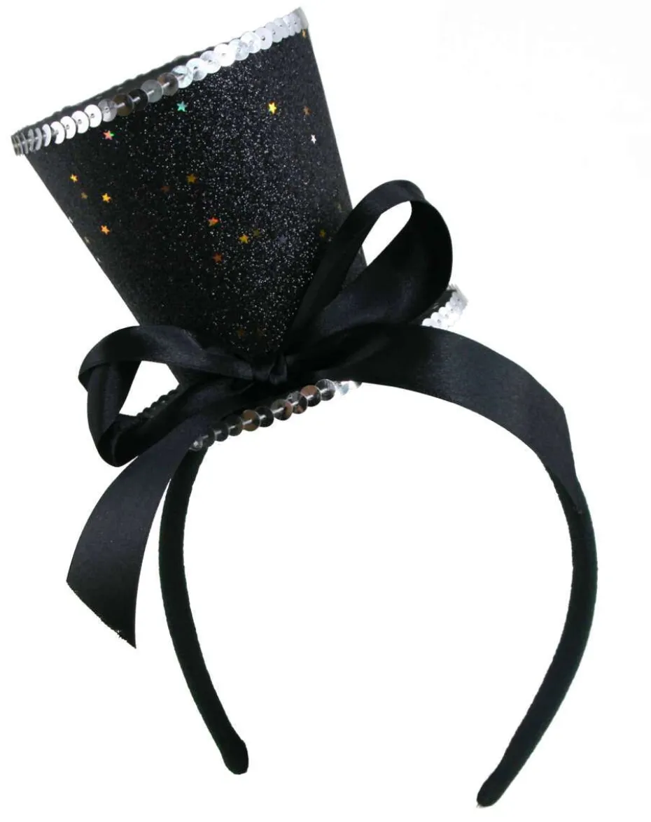 Hårbøyle med glitterhatt