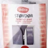 Infra støvdør i plast
