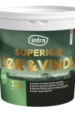 Infra Superior Dør & Vindu 40/halvblank eksteriørmaling