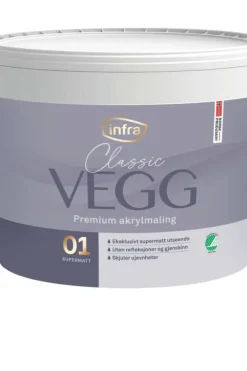 Infra Classic 01/helmatt interiørmaling