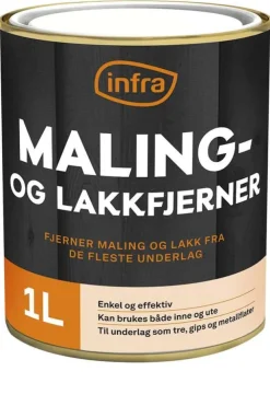Infra maling- og lakkfjerner