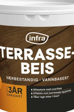 Infra 3 år terrassebeis