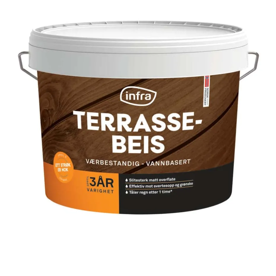 Infra 3 år terrassebeis