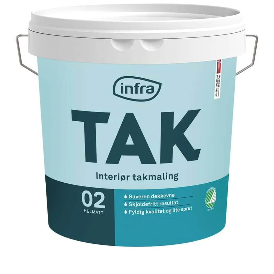 Infra Tak 02/helmatt interiørmaling