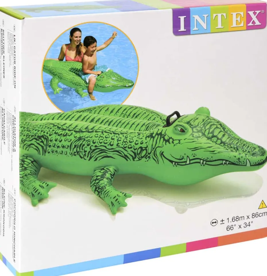 INTEX® Ride-On Alligator badeleke