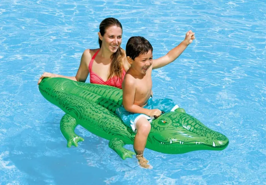 INTEX® Ride-On Alligator badeleke