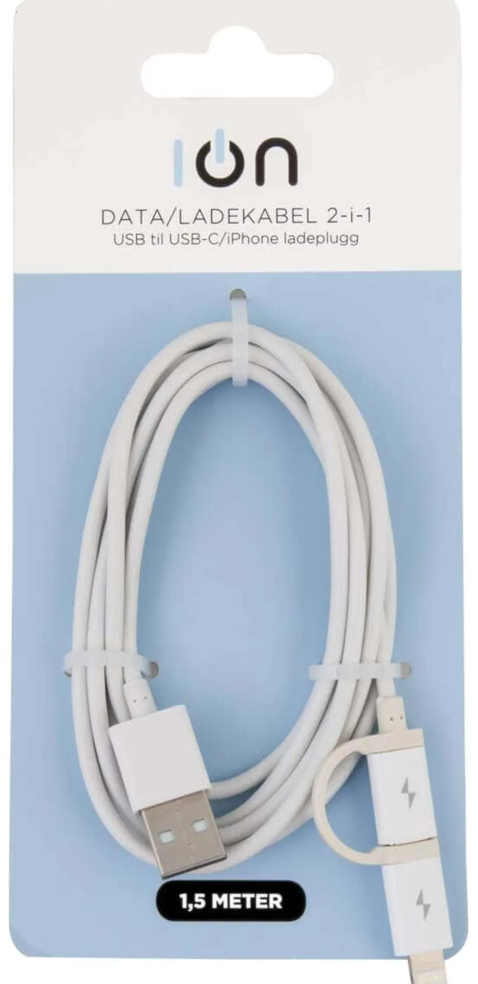Ion duo ladekabel 1,5