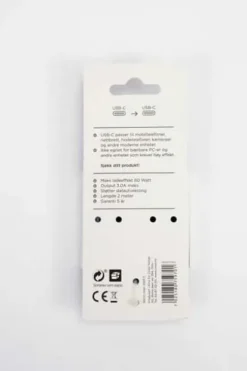 ION Pro CBX312-T-BLU USB-C til USB-C kabel 2 m