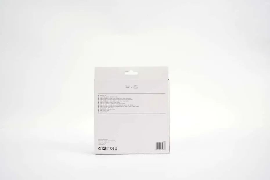 ION Pro UC136 80W GaN-lader med 6 porter