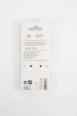ION Pro USB-C til Lightning silikonkabel 2 m
