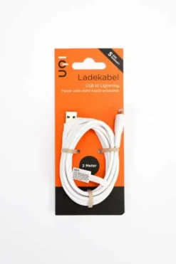 ION USB-A til Lightning-kabel 2 m