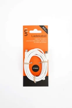 ION USB-C til USB-C-kabel 2 m
