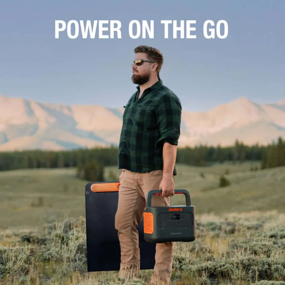 Jackery SolarSaga 100W IP68 solcellepanel
