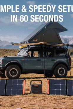 Jackery SolarSaga 100W IP68 solcellepanel
