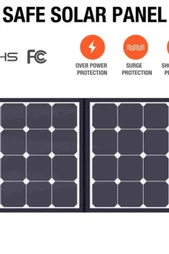 Jackery SolarSaga 100W IP68 solcellepanel