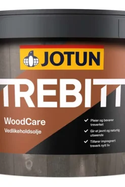 Jotun Trebitt Woodcare vedlikeholdsolje