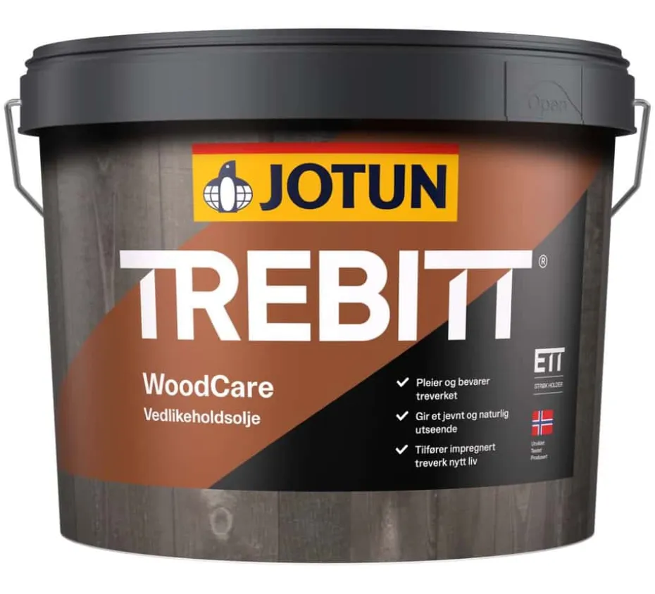 Jotun Trebitt Woodcare vedlikeholdsolje