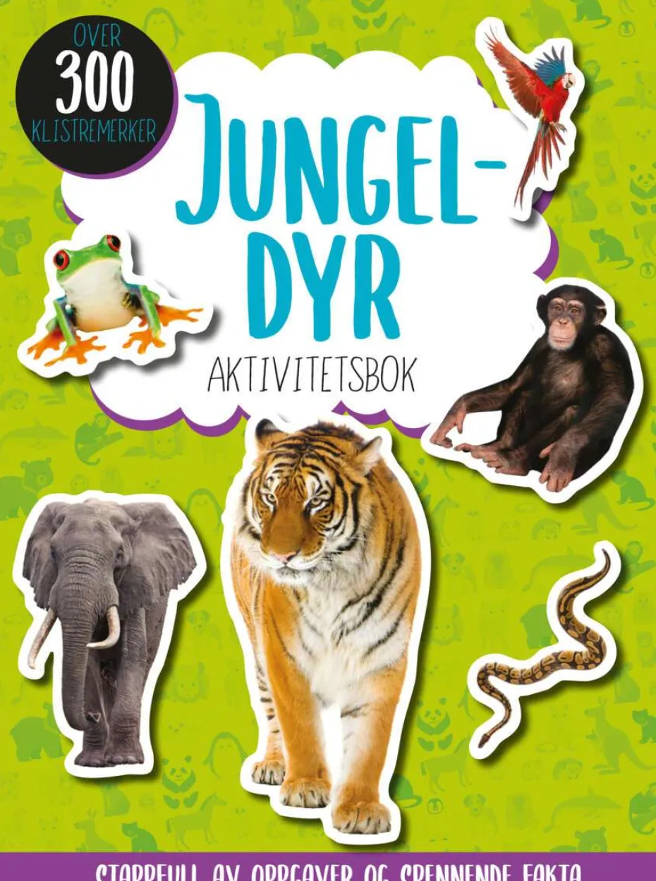 Jungeldyr aktivitetsbok