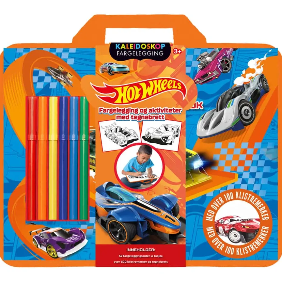 Kaleidoskop fargelegging: Hot Wheels