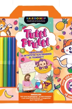 Kaleidoskop fargelegging: Tutti Frutti