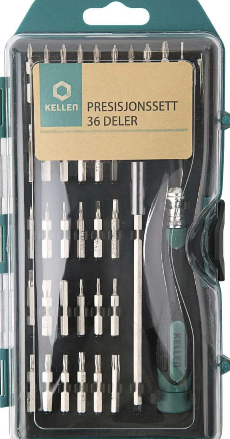 Kellen presisjonssett 36 deler