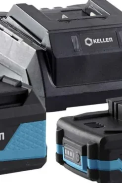 Kellen 18V 2,0 + 4,0Ah batterier og lader